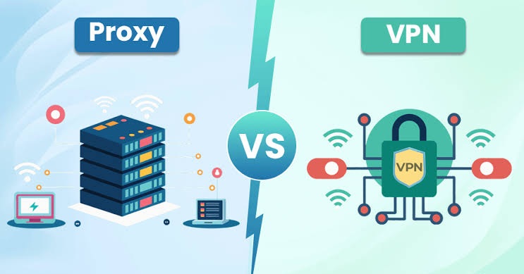 proxy and a VPN